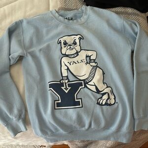 yale mascot crewneck